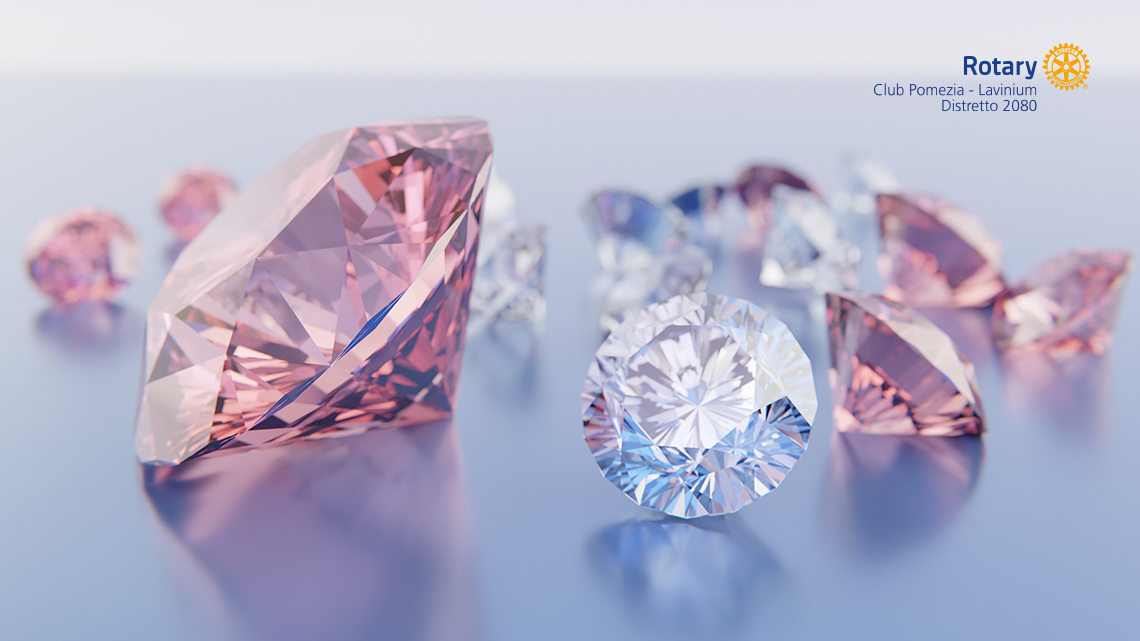 Evento Rotary Club Pomezia Lavinium e Inner Wheel a tema "Diamanti"